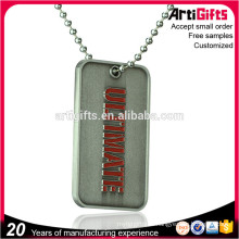 Marca de promoción Logo Antique Finish Dog Tags